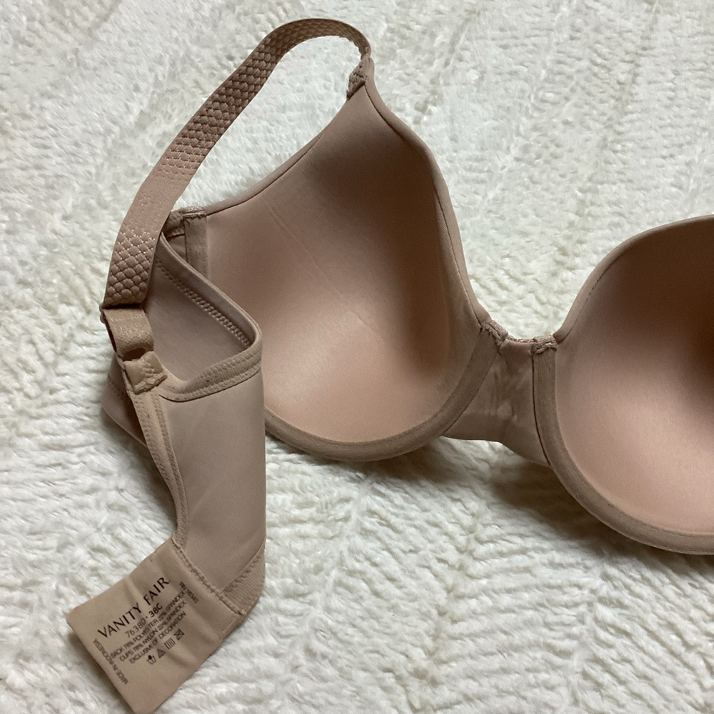 Vanity Fair 38C Floral Lace Rn 16345 Comfort Everyday Bra Underwire Women’s - Picture 4 of 4